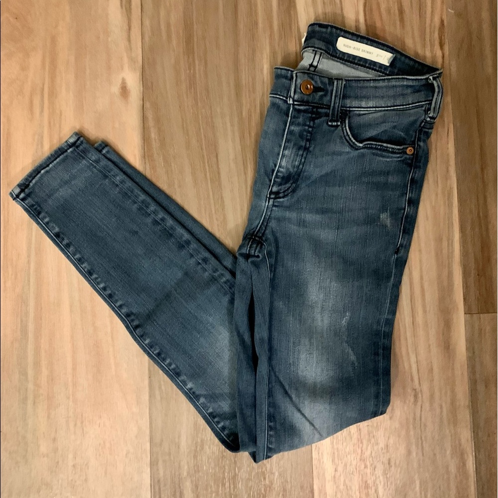 Pilcro & The Letterpress High Rise Skinny Jeans Size 25